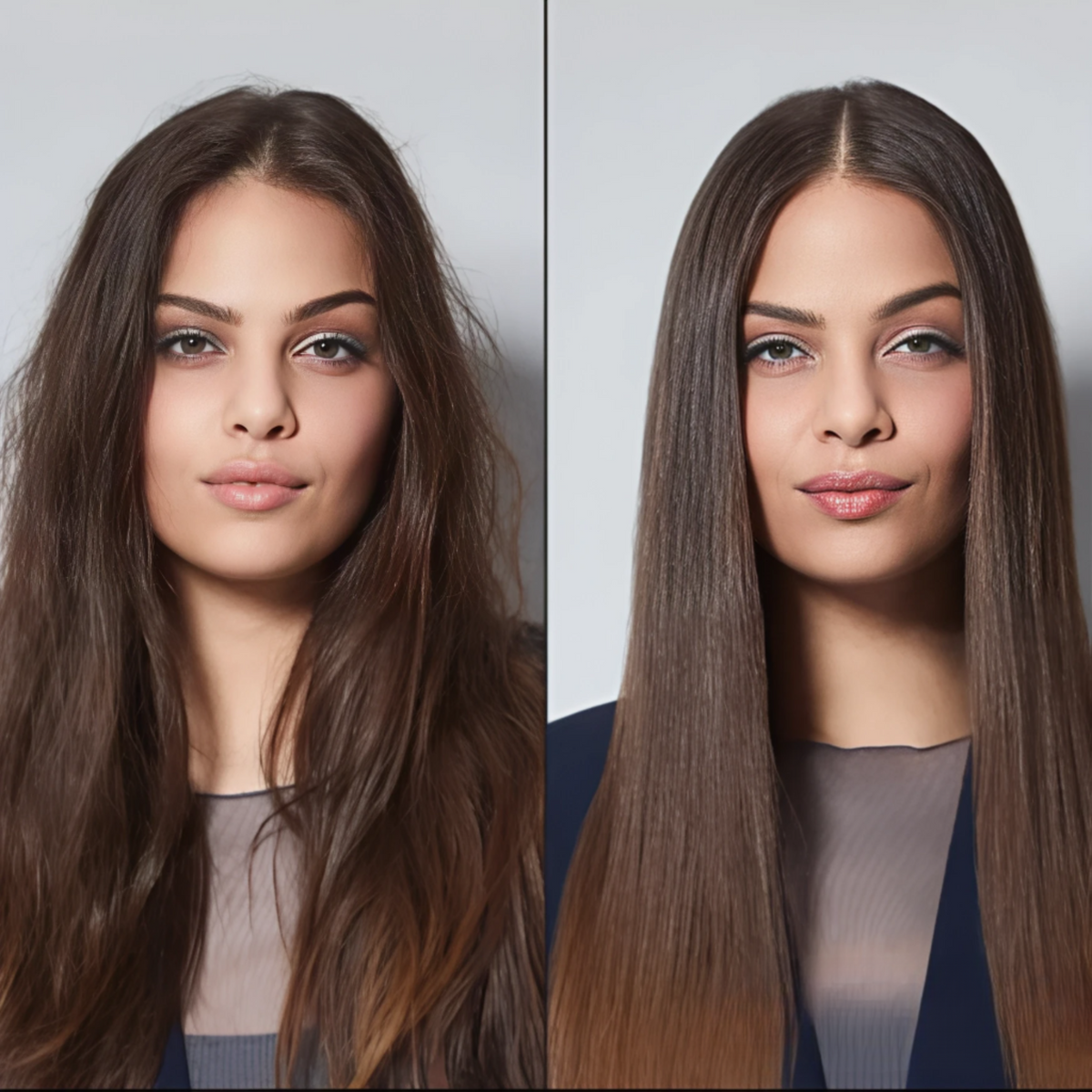 Brosse Chauffante IconHair™ – Lissage Express & Anti-Frisottis